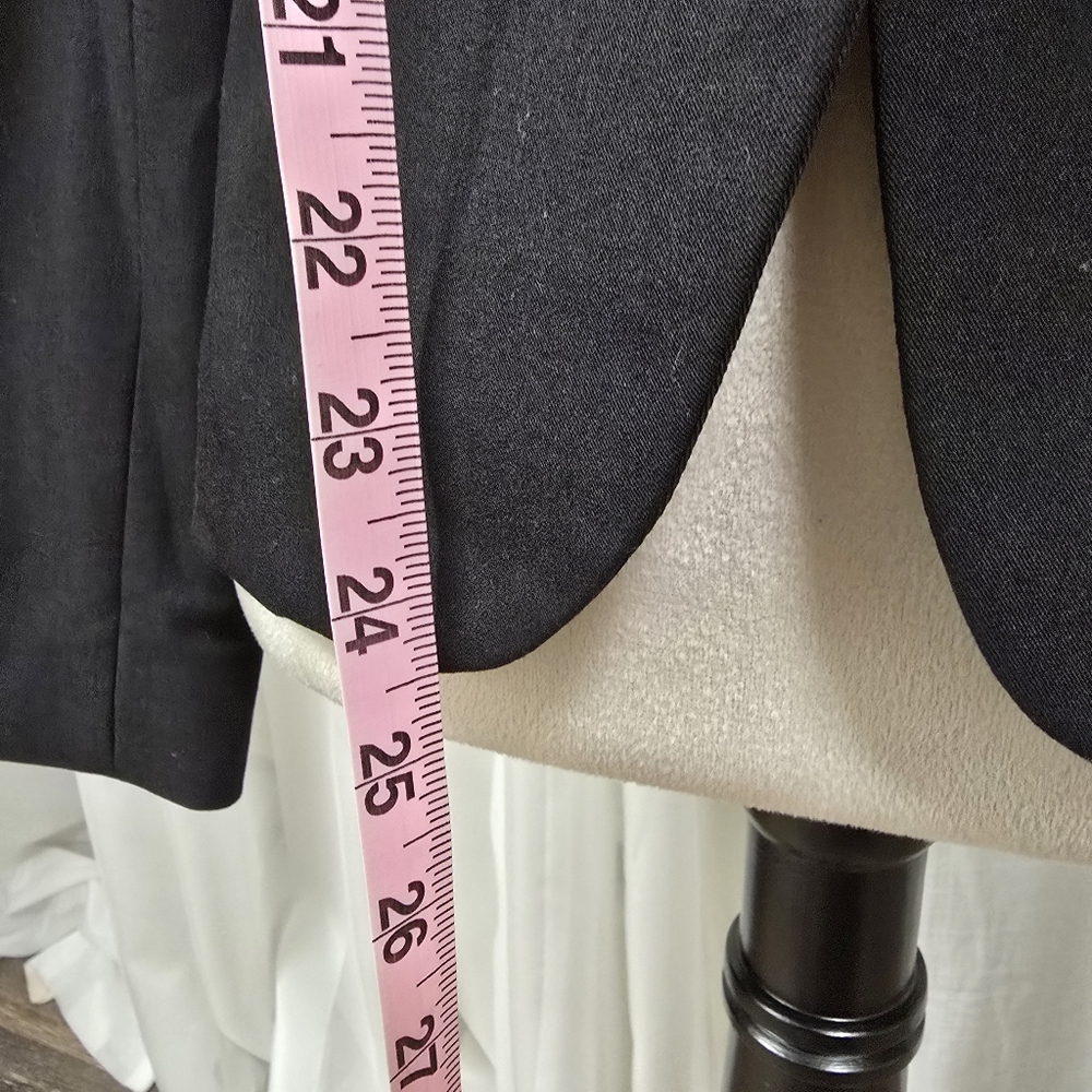 Apostrophe Black Womens Blazer Size 6 Office Siren Corpcore Business Professiona - Picture 2 of 13